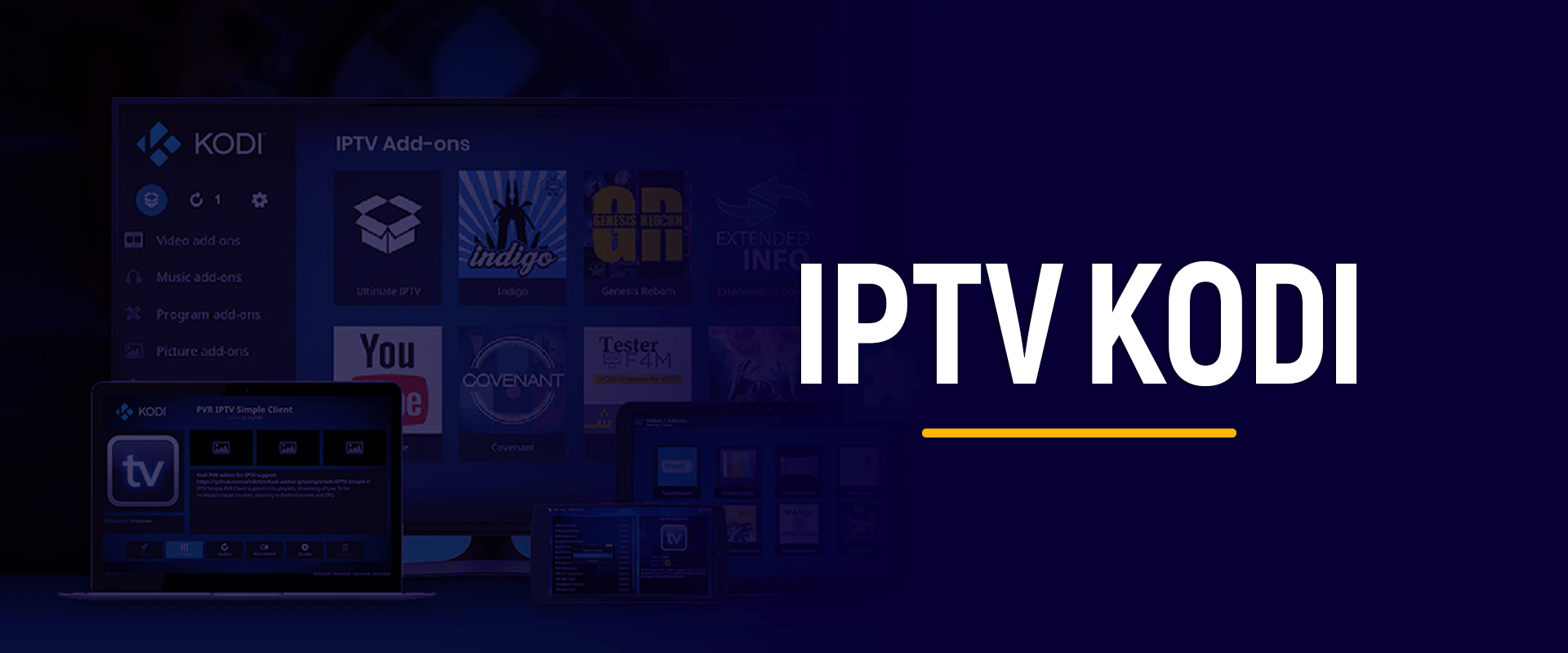 wie man iptv in Kodi einrichtet